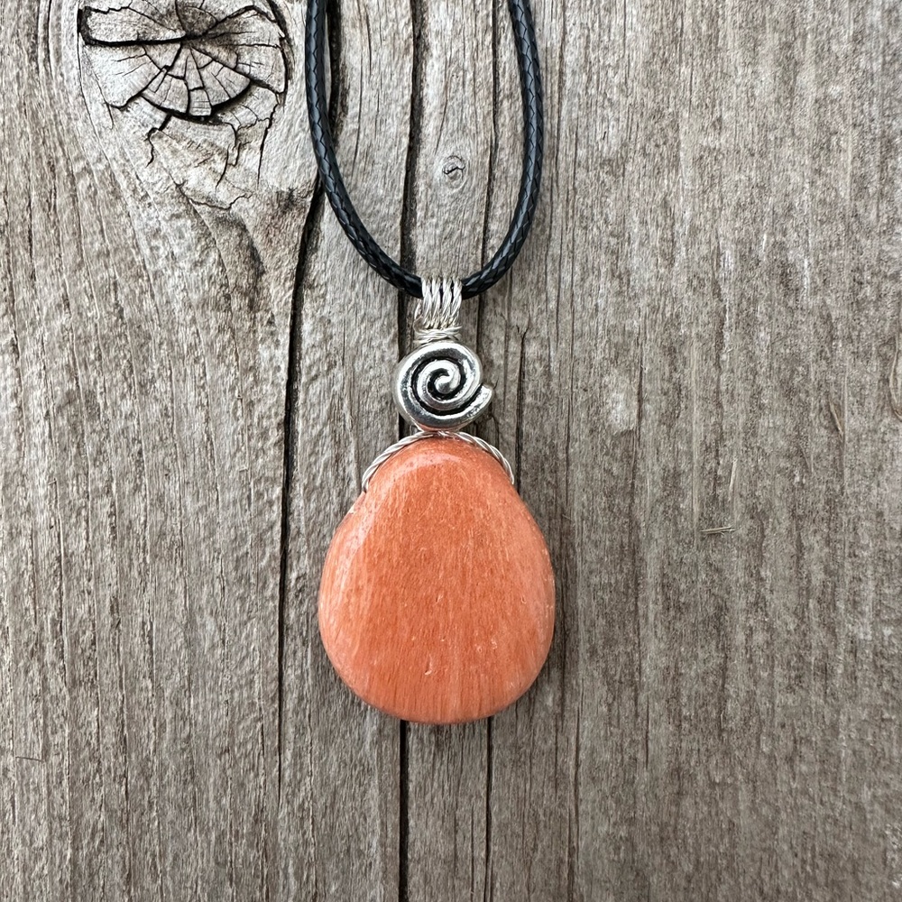 Celestobarite Necklace Used in Shamanic Practices. 18 inch Cable Included.